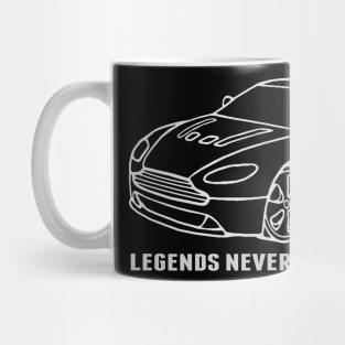 Aston Martin Vantage GT8 (Mk I) Cars Form White Design Mug